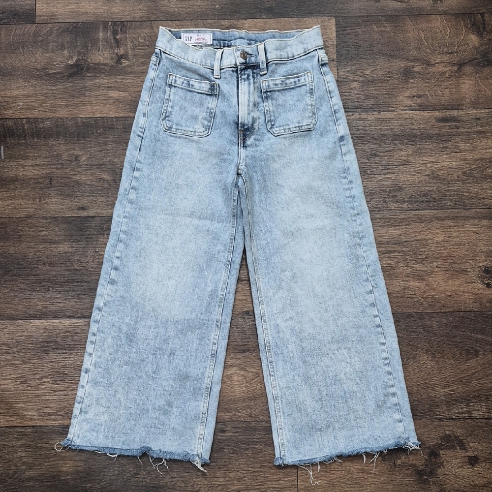 GAP Denim High Rise Stride Ankle